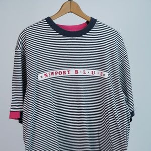 Retro '90's Newport Blue Vaporwave t-shirt